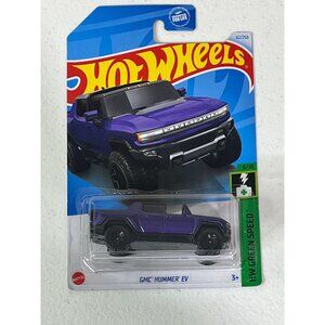 Hot Wheels GMC Hummer EV 2024 HW Green Speed Purple Electric Truck 52/250